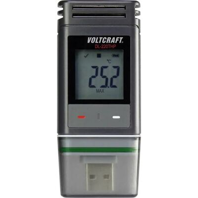 Voltcraft DL-220THP Temperature, Humidity & Air Pressure Data Logger - Temperature Data Logger Voltcraft DL-220THP Temperature, Humidity & Air Pressure Data Logger - Temperature Data Logger