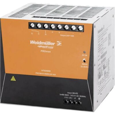 Weidmüller PRO MAX 120W 12V 10A Strömförsörjning - Power Supply Weidmüller PRO MAX 120W 12V 10A Strömförsörjning - Power Supply