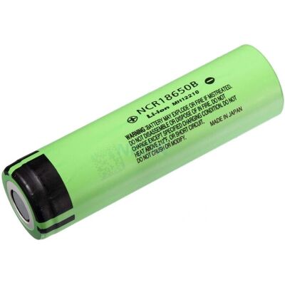 Panasonic NCR18650B Batterie - 3400mAh Lithium 18650 - Industriequalität Panasonic NCR18650B Batterie - 3400mAh Lithium 18650 - Industriequalität