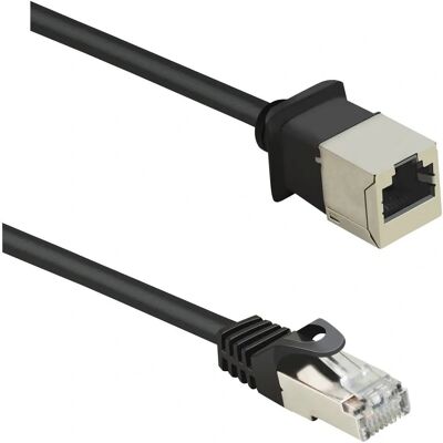 Renkforce RF-4394127 Netværkskabel - 5m Sort RJ45 F/UTP Renkforce RF-4394127 Netværkskabel - 5m Sort RJ45 F/UTP