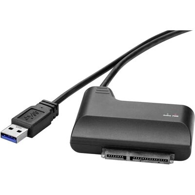 Renkforce SSD-Adapter - USB 3.2 Gen 1, SATA, 0,3 m Renkforce SSD-Adapter - USB 3.2 Gen 1, SATA, 0,3 m