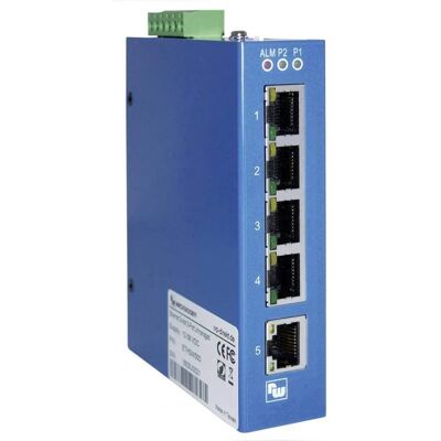 Wachendorff Industrial Ethernet Switch Gigabit - 5 Ports - IP30 Wachendorff Industrial Ethernet Switch Gigabit - 5 Ports - IP30