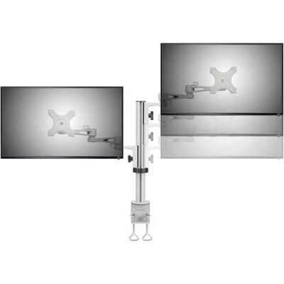 Montaggio doppio monitor SpeaKa Professional - Regolabile, Rotabile 13-27" Montaggio doppio monitor SpeaKa Professional - Regolabile, Rotabile 13-27"