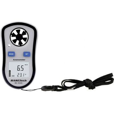 Basetech BS-10AN Anemometer - Windgeschwindigkeits- & Temperaturmesser Basetech BS-10AN Anemometer - Windgeschwindigkeits- & Temperaturmesser