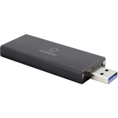 Custodia esterna Renkforce RF-4521561 - Supporta SSD M.2, USB 3.0 Custodia esterna Renkforce RF-4521561 - Supporta SSD M.2, USB 3.0