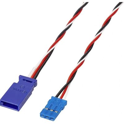 Niemiecki Deluxe kabel do przedłużania serwo 10cm - Kabel przedłużający servo Niemiecki Deluxe kabel do przedłużania serwo 10cm - Kabel przedłużający servo