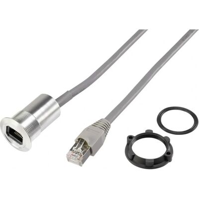Tru Components Rätt RJ45 Nätverkskontakt - 1,50m - Nätverkskontakt Tru Components Rätt RJ45 Nätverkskontakt - 1,50m - Nätverkskontakt