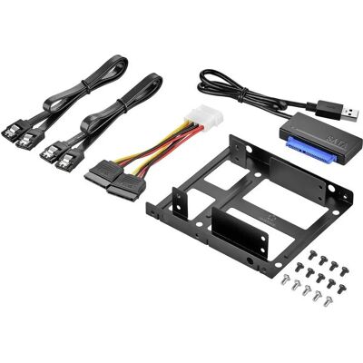 Renkforce DH06K SSD Kit - Unterstützt 2 HDD/SSD Renkforce DH06K SSD Kit - Unterstützt 2 HDD/SSD