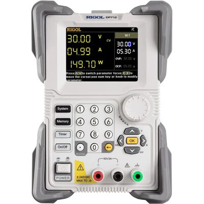 Rigol DP712 Adjustable Lab Power Supply - 0-50V 0-3A 150W RS-232 Control Rigol DP712 Adjustable Lab Power Supply - 0-50V 0-3A 150W RS-232 Control