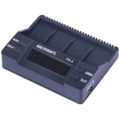 Voltcraft P9-4 Chargeur de batteries - Supporte 1-4 batteries - Détection automatique de tension - Publicité Voltcraft P9-4 Chargeur de batteries - Supporte 1-4 batteries - Détection automatique de tension - Publicité