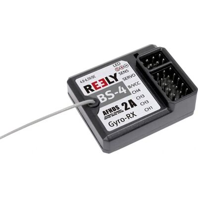 Reely BS-4 4-kanals gyro-modtager - Gyro Modtager Reely BS-4 4-kanals gyro-modtager - Gyro Modtager