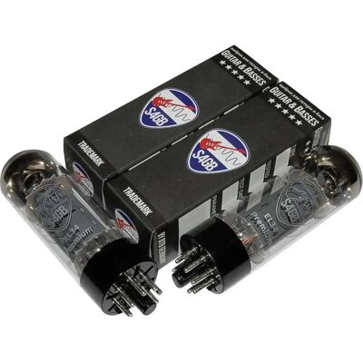 BTB Vertrieb EL34 S4GB Premium Elektronenröhren - Paar für Gitarre & Bass - 8 Pol BTB Vertrieb EL34 S4GB Premium Elektronenröhren - Paar für Gitarre & Bass - 8 Pol