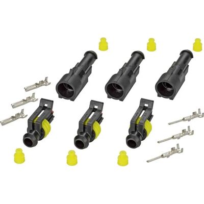 TE Connectivity Schwarzes Superseal Verbindungskit - Elektrischer Stecker TE Connectivity Schwarzes Superseal Verbindungskit - Elektrischer Stecker