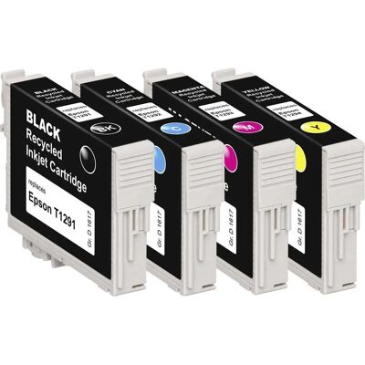 Basetech 1617,4050-126 Tintenpatronen - Kompatibel Schwarz, Cyan, Magenta, Gelb - Patronen-Set Basetech 1617,4050-126 Tintenpatronen - Kompatibel Schwarz, Cyan, Magenta, Gelb - Patronen-Set