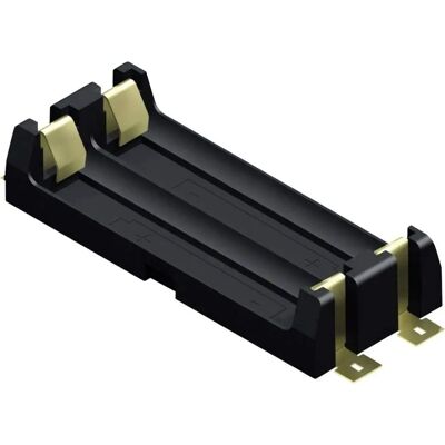 Keystone Electronics 1022 Battery Holder - Supports 2x AAA, Surface Mount, 46x22x11 mm Keystone Electronics 1022 Battery Holder - Supports 2x AAA, Surface Mount, 46x22x11 mm