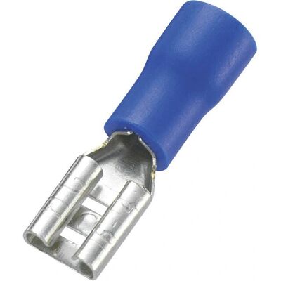 Conrad 745180 connettore filo - Parzialmente isolato, angolo di 180°, per fili AWG 14-16 Conrad 745180 connettore filo - Parzialmente isolato, angolo di 180°, per fili AWG 14-16