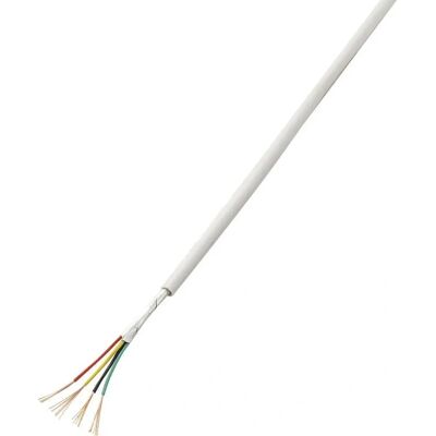 TRU Components 1564537 Câble d'alarme LiYY blanc 8x0.22mm² - Câble - Publicité TRU Components 1564537 Câble d'alarme LiYY blanc 8x0.22mm² - Câble - Publicité