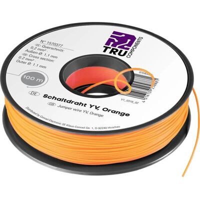 TRU Components Yv Verkabelungskabel - Kabel - Blau - 100m TRU Components Yv Verkabelungskabel - Kabel - Blau - 100m