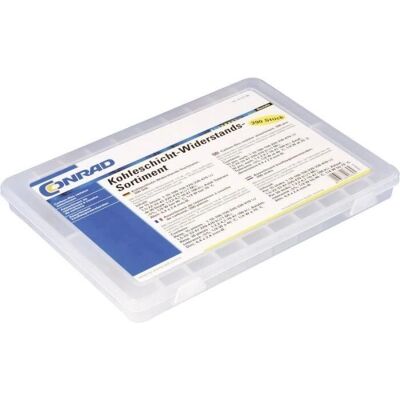 TRU Components 418706 Assortiment de résistances carbone - 390 pièces - Publicité TRU Components 418706 Assortiment de résistances carbone - 390 pièces - Publicité