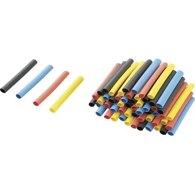 TRU Components 1570676 Buntes Schrumpfschlauchsatz - Heat Shrink Tubing Kit TRU Components 1570676 Buntes Schrumpfschlauchsatz - Heat Shrink Tubing Kit