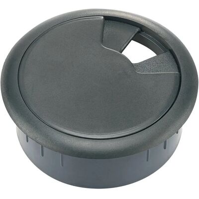 TRU Components Modello 530045 Passacavi nero - Accessorio gestione cavi TRU Components Modello 530045 Passacavi nero - Accessorio gestione cavi
