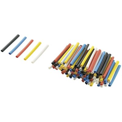 TRU COMPONENTS 1571319 Schrumpfschlauch-Set - Mehrfarben - 2,40 mm - 125 Stk TRU COMPONENTS 1571319 Schrumpfschlauch-Set - Mehrfarben - 2,40 mm - 125 Stk