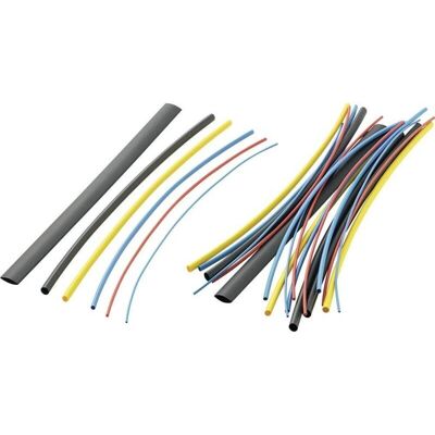 TRU Components 1571322 Mehrfarbig Schrumpfschlauch-Set - 9,50mm - 28 Stück TRU Components 1571322 Mehrfarbig Schrumpfschlauch-Set - 9,50mm - 28 Stück