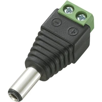 TRU Components DC-13M Männlicher Niederspannungsstecker - Stecker TRU Components DC-13M Männlicher Niederspannungsstecker - Stecker