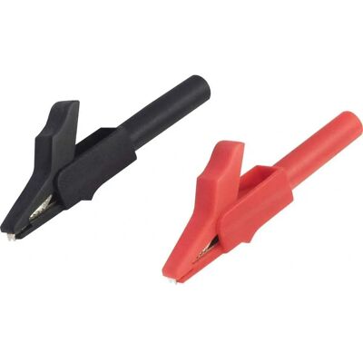 Voltcraft Sicherheits-Mini-Krokoklemmen 2er Pack Voltcraft Sicherheits-Mini-Krokoklemmen 2er Pack