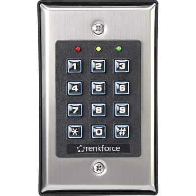 Renkforce 1582597 Elektronisk Lås med Oplyst Tastatur - Adgangskontrol Renkforce 1582597 Elektronisk Lås med Oplyst Tastatur - Adgangskontrol