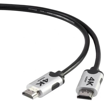SpeaKa Professional HDMI Cable - 3.00 m, 4K UHD, Ethernet, Black SpeaKa Professional HDMI Cable - 3.00 m, 4K UHD, Ethernet, Black