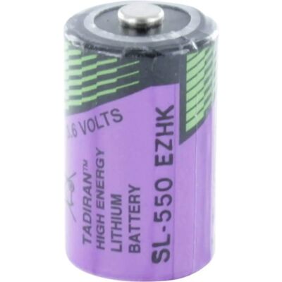 Tadiran SL 550 S Lithium Batterie - Hitzebeständig - 900mAh Tadiran SL 550 S Lithium Batterie - Hitzebeständig - 900mAh
