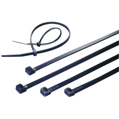 TRU Components TC-CVR250W203 Fascette per cavi stabilizzate UV 250mm TRU Components TC-CVR250W203 Fascette per cavi stabilizzate UV 250mm