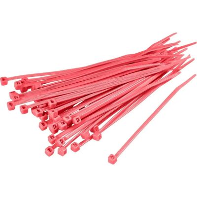 TRU Components TC-CV150203 Fascetta per cavi - Sicura, 203mm, Rosso TRU Components TC-CV150203 Fascetta per cavi - Sicura, 203mm, Rosso