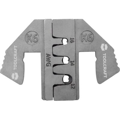 TOOLCRAFT PLE-0K6 Crimpindsats til Deutsch 12-16 AWG TOOLCRAFT PLE-0K6 Crimpindsats til Deutsch 12-16 AWG