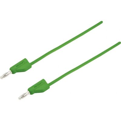 VOLTCRAFT Modello MSB-30010 A - Cavo di prova - Verde - 2m VOLTCRAFT Modello MSB-30010 A - Cavo di prova - Verde - 2m
