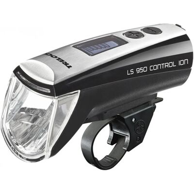Trelock LS 950 CONTROL ION fietslamp - 70 Lux, Zwart Trelock LS 950 CONTROL ION fietslamp - 70 Lux, Zwart
