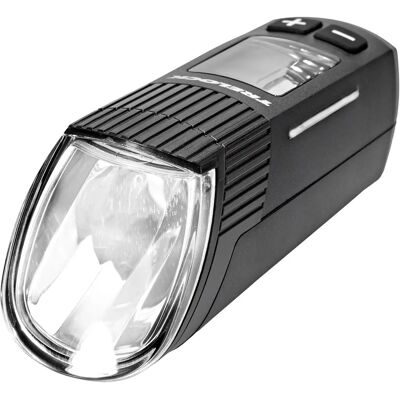 Trelock LS660 I-GO Vision Lite cykellyse - 80 Lux, Svart/Grå Trelock LS660 I-GO Vision Lite cykellyse - 80 Lux, Svart/Grå