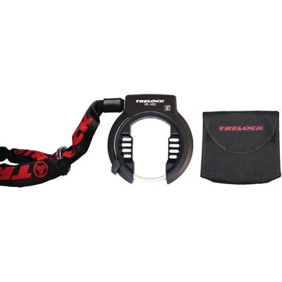 Set de Candado de Bicicleta Trelock RS 430 - Cadena 100cm, Alta Seguridad Set de Candado de Bicicleta Trelock RS 430 - Cadena 100cm, Alta Seguridad