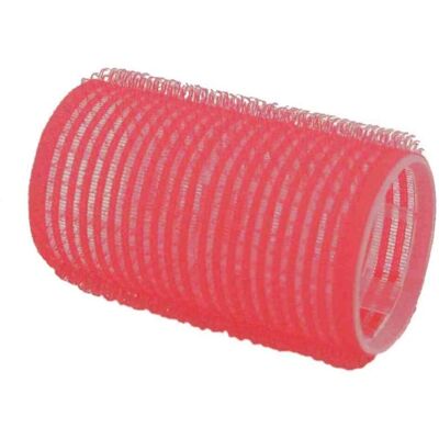 Sibel Klett-Haarrollen - 36 mm, Rot, 12 Stück Sibel Klett-Haarrollen - 36 mm, Rot, 12 Stück