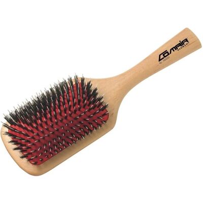 Comair - Wooden Paddle Brush - Mittelgroß - Natürliche Borsten und Nylonstifte - Haarbürste Comair - Wooden Paddle Brush - Mittelgroß - Natürliche Borsten und Nylonstifte - Haarbürste
