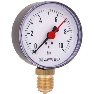 Afriso RF 80 radial - 10 bar Druckmesser Afriso RF 80 radial - 10 bar Druckmesser