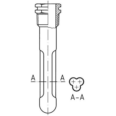 Afriso 67337 Messing Tauchhülse für Thermometer Afriso 67337 Messing Tauchhülse für Thermometer