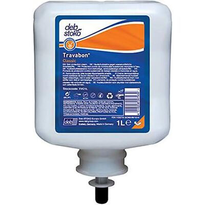 Crème de Protection Travabon Classic Deb Stoko - Protection cutanée - Publicité Crème de Protection Travabon Classic Deb Stoko - Protection cutanée - Publicité