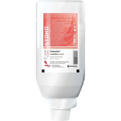 Crème pour les mains Deb Stoko - Sensitive Pure - 1000 ml - Publicité Crème pour les mains Deb Stoko - Sensitive Pure - 1000 ml - Publicité