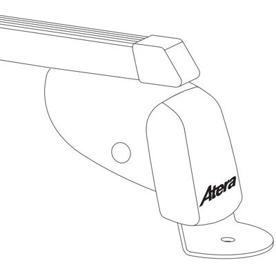 Atera - Signo ASF - 1110 mm - Acero - Portaequipajes para techo Atera - Signo ASF - 1110 mm - Acero - Portaequipajes para techo