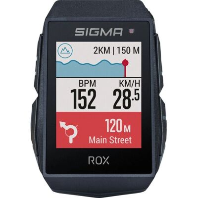 Sigma Sport Sigma Rox 11.1 Evo GPS Fietscomputer - Zwart Sigma Sport Sigma Rox 11.1 Evo GPS Fietscomputer - Zwart
