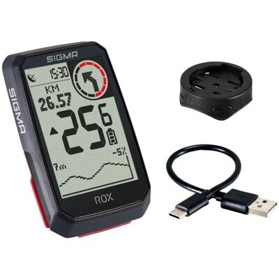 Sigma Sport Sigma Rox 4.0 GPS Compteur de vélo - Compteur de vélo - Publicité Sigma Sport Sigma Rox 4.0 GPS Compteur de vélo - Compteur de vélo - Publicité