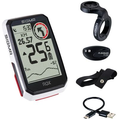 Sigma Sport 01063 Compteur Vélo Sans Fil - GPS 2,4", Fréquence Cardiaque - Publicité Sigma Sport 01063 Compteur Vélo Sans Fil - GPS 2,4", Fréquence Cardiaque - Publicité
