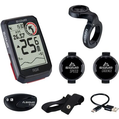 Sigma Sport ROX 4.0 GPS Fahrradcomputer - Schwarz Sigma Sport ROX 4.0 GPS Fahrradcomputer - Schwarz